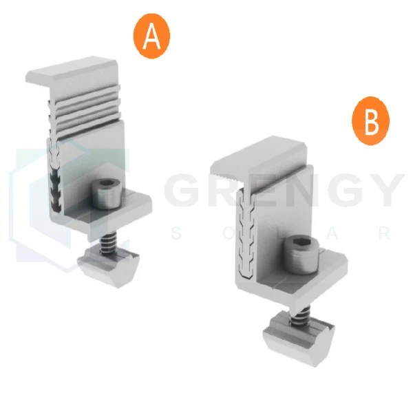 Adjustable Solar End Clamps Manufacturer