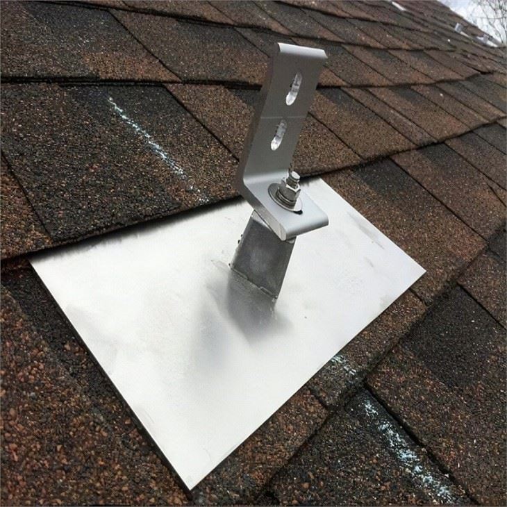 solar mount flashing