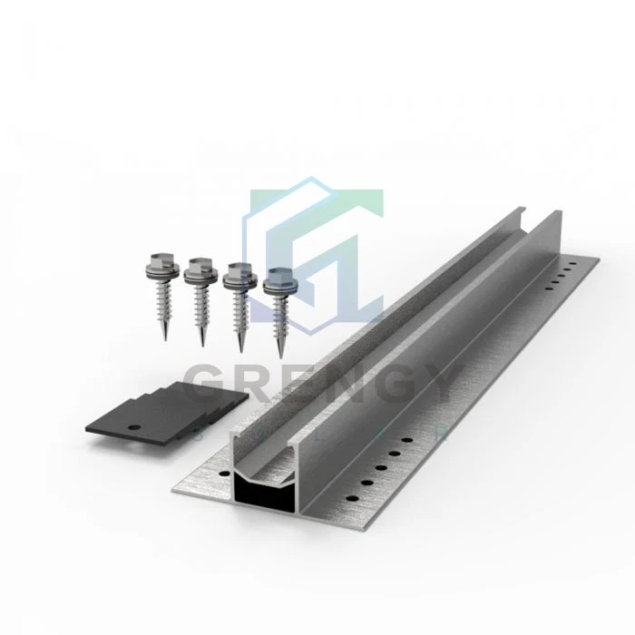 Solar Roof Mounting Rail