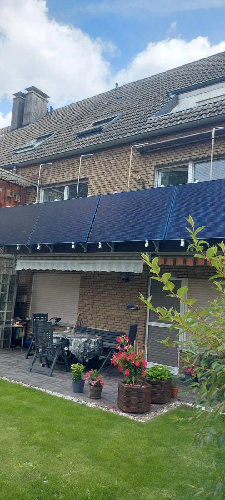 Balcony-Mounted Solar Panel Support Structure high quality
