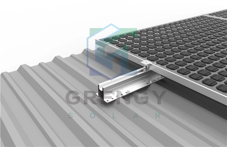 Corrugated Metal Roof Solar Mount Kits