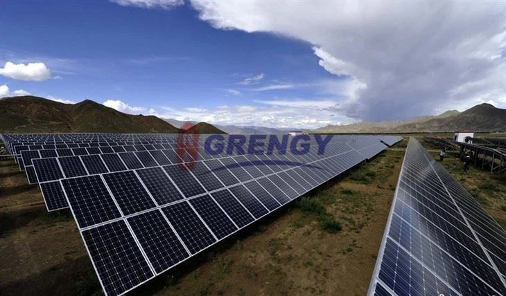 HDG Steel Ground Rack System For Solar Panel