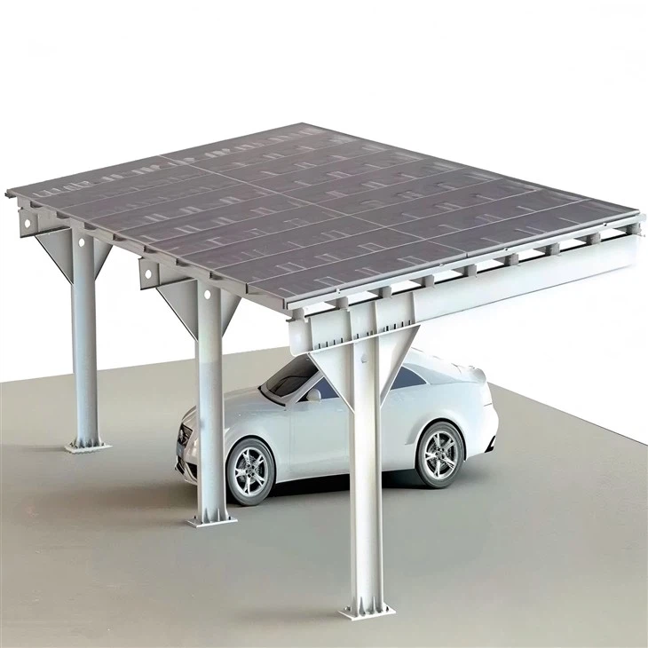 Sıcak-Daldırma Galvanizli Solar Carport Montajı