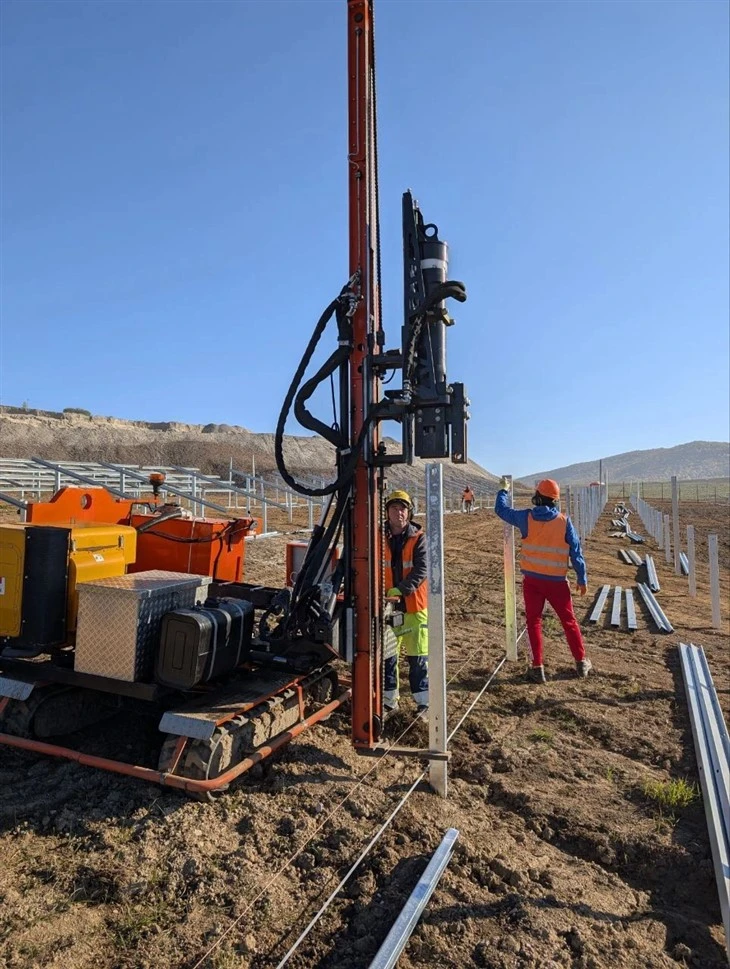 PV Ground Mounting Ramming Post high quality