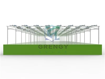 Agrivoltaikler için montaj yapıları