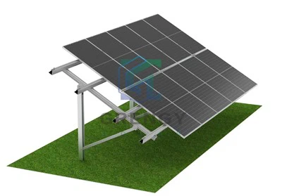 PV GÜNEŞ PANELLERİ İÇİN TEK KUTUPLU MONTAJ RAF