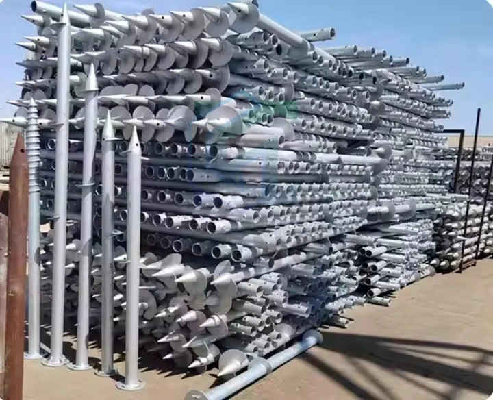 Solar Ground Screw Foundation For Solar Mounting