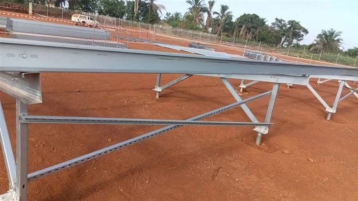 Utility Scale Ground Solar Racking factory